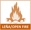 fuego a leña open fire paella