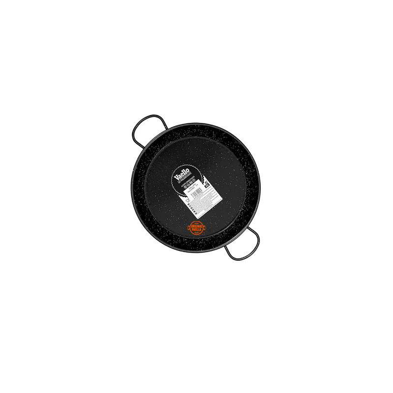 Paellera esmaltada compatible quemador gas