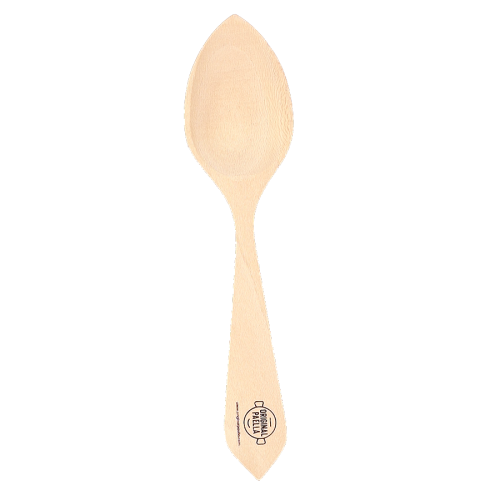 Cuchara de madera original paella