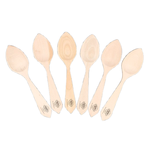 Cuchara de madera para paella