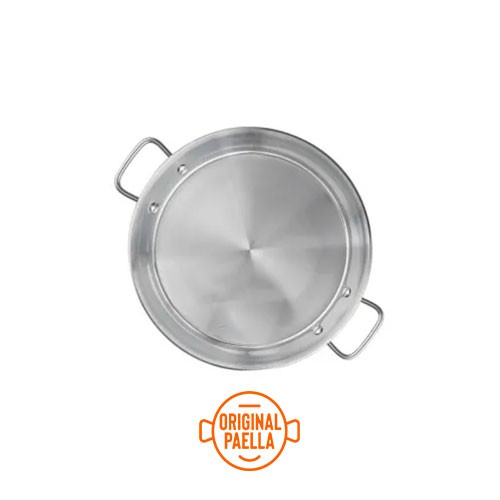 Paella acero inoxidable termodifusión - 36 cm