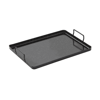 Paella rectangular esmaltada