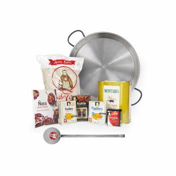 kit iniciación familiar paella pulida