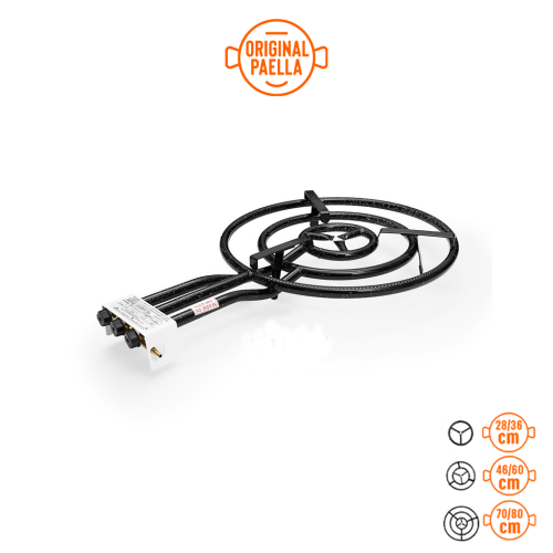 Paellero de gas 60 cm Quemadores de gas 60 cm para paellas