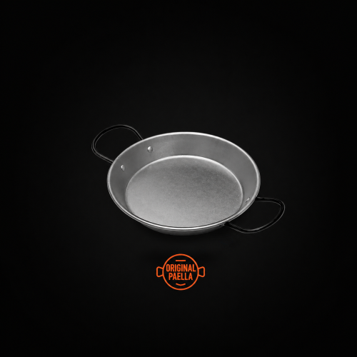 Paella de acero pulido 28 cm