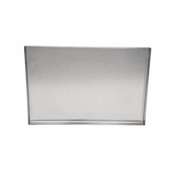 llauna rectangular de acero inoxidable
