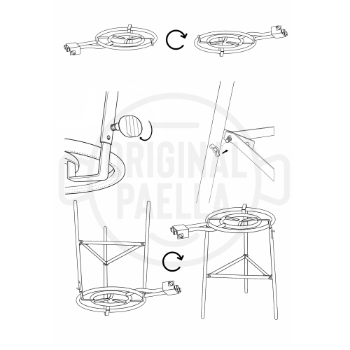 oferta Kit Paella Pack original paella 6-12 personas