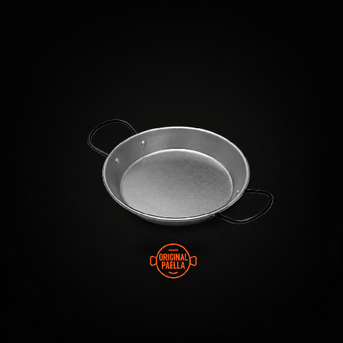 Paella de acero pulido 28 cm