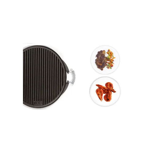 Plancha hierro fundido esmaltado de 65 cm