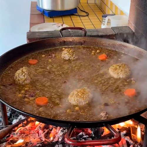 7.- Nacaramos el arroz