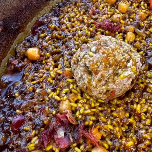 8.- Nacaramos el arroz