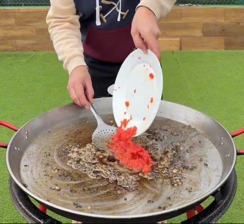 4.- Sofeír las verduras