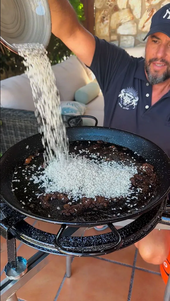 4.- Nacarar el arroz
