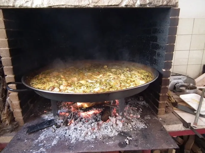 7.- Arroz cociendose