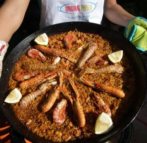 Receta facil paella de marisco Receta facil paella de marisco