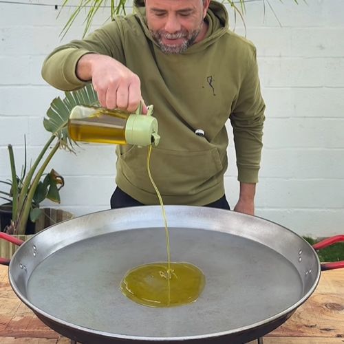 1.- Sofreimos los fideos