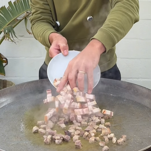 3.- Cortar las verduras