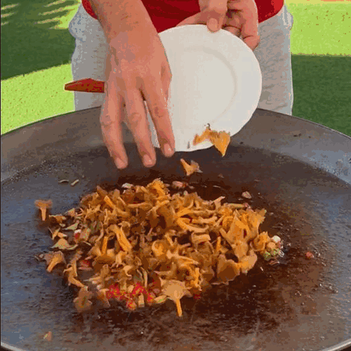 4.- Sofeír las verduras