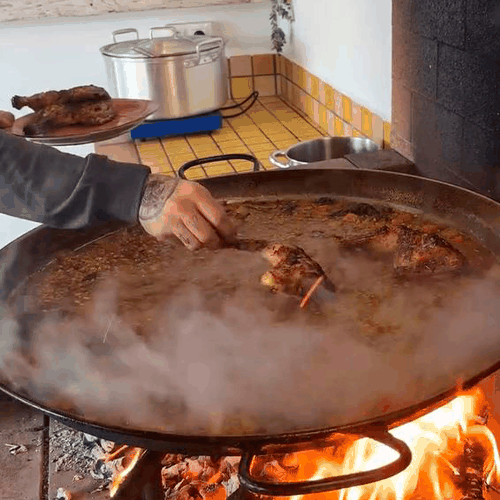 7.- Nacaramos el arroz