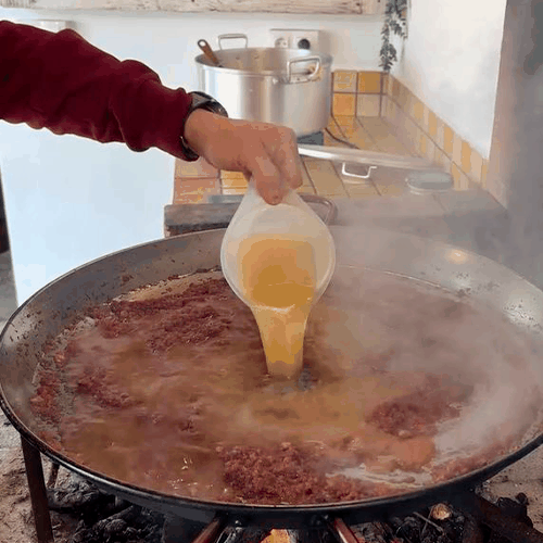 4.- Rehogar con whisky