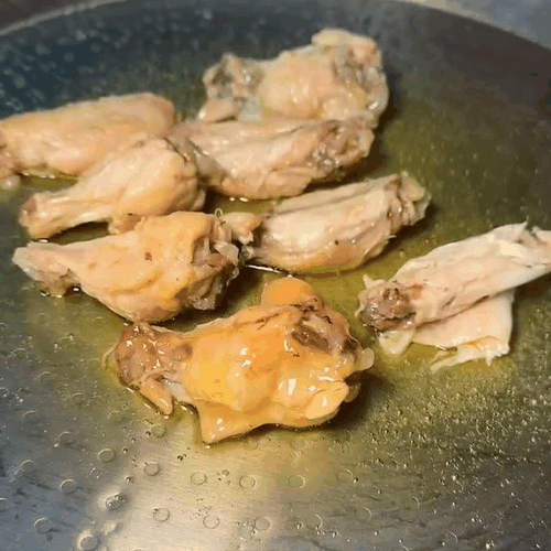 1.- Calentar el aceite