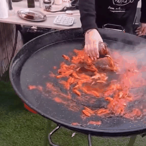 4.- Sofeír las verduras