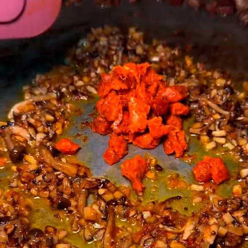 3.- Marcamos las alcahofas