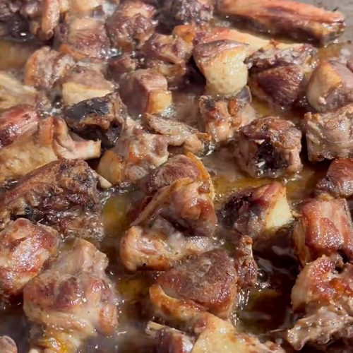 1.- Calentar el aceite