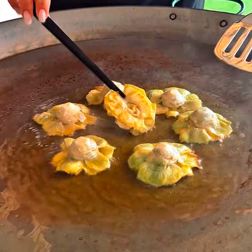 1.- Sofreimos los fideos