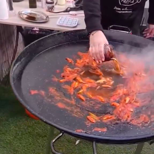 4.- Sofeír las verduras