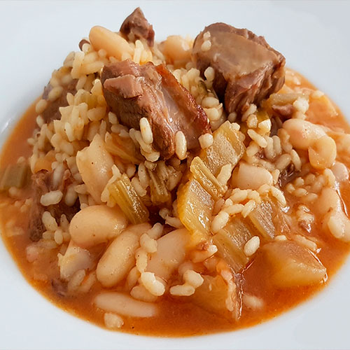 Receta de @ximo_carrion: Arroz meloso de osobuco al estilo fesols i naps
