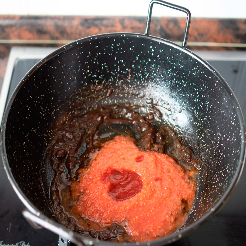 4.-Añadir tomate