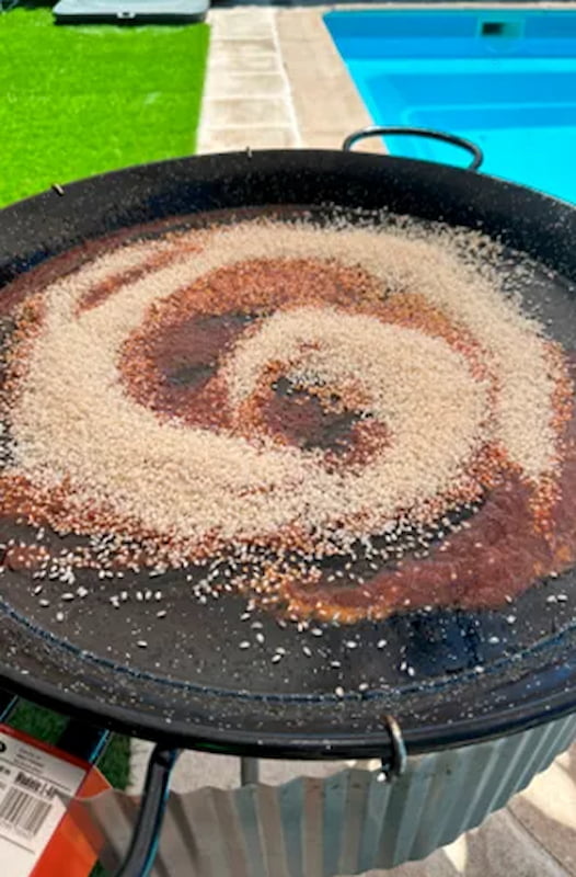 4. - Nacarar el arroz