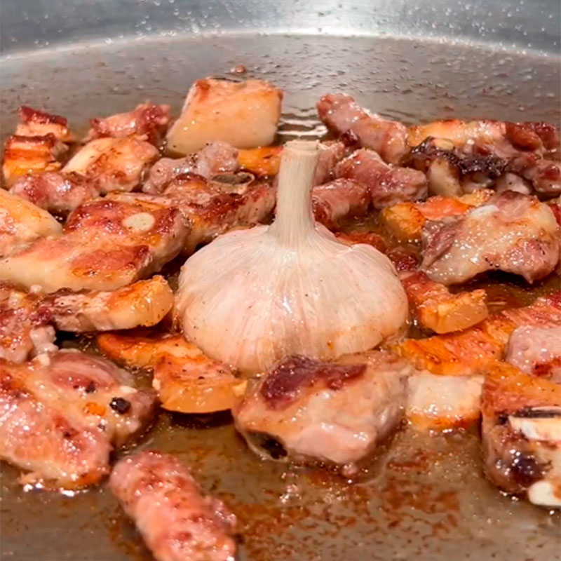 4.- Dorar la carne
