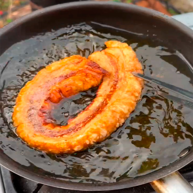 9.- Cocinamos el torrezno
