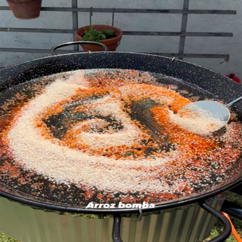 4.- Nacarar el arroz
