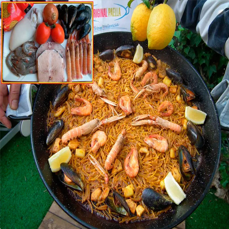 Receta fácil Fideuá Receta fácil Fideuá