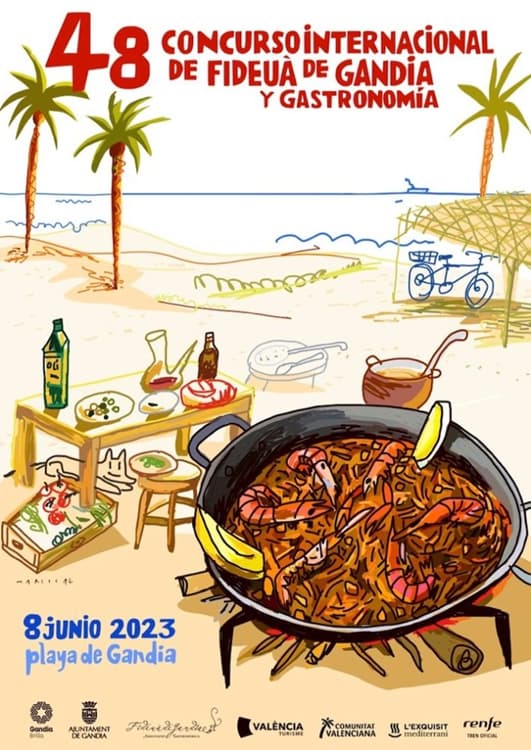 cartel paella gandia