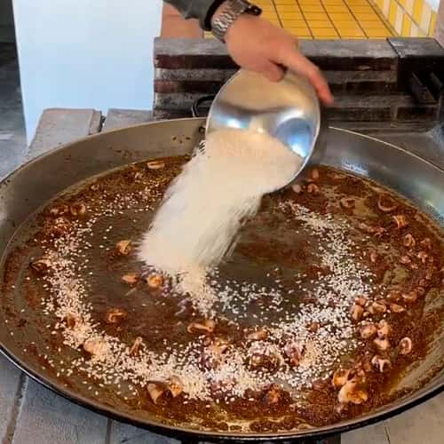 7.- Nacaramos el arroz
