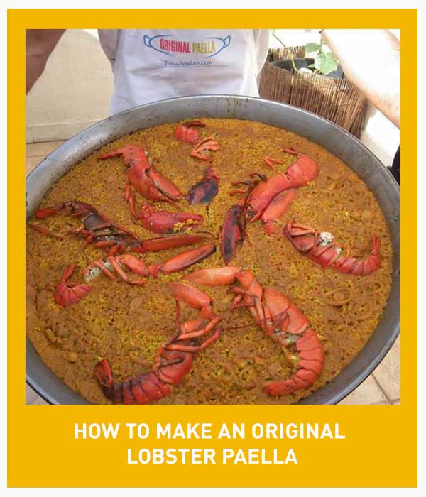 Original Lobster Paella recipe