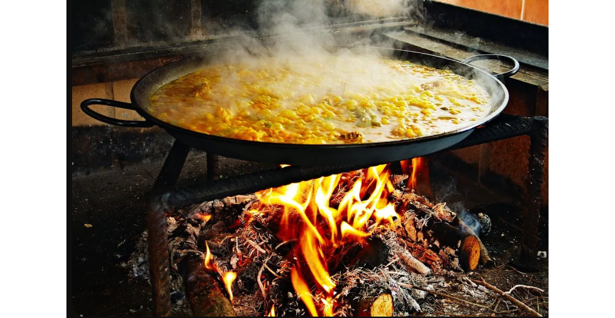 Como evitar una paella quemada