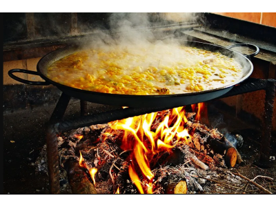 Como evitar una paella quemada