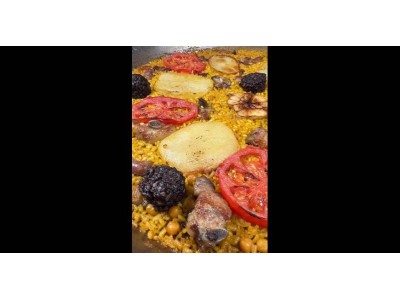 Receta de _comeydisfruta_: Arroz al horno en paella