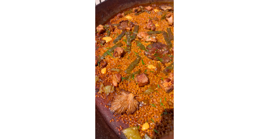 Receta de @laninavalenciana: Arroz de pollo y costillas al teriyaky