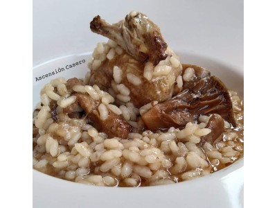 Receta de Ascension Casero: Arroz con codorniz