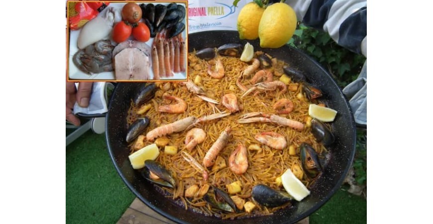 Receta fácil Fideuá