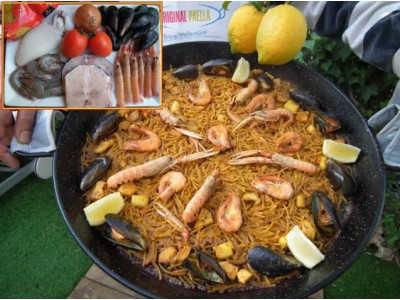 Receta fácil Fideuá