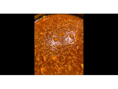 Receta de @fanaticook: Arroz meloso de rape y langostinos