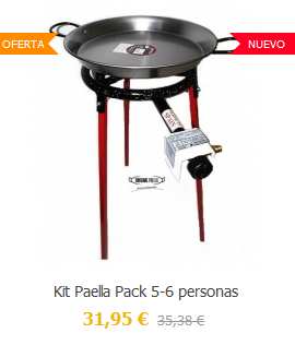 Oferta Mejor Precio para Pack para Paella